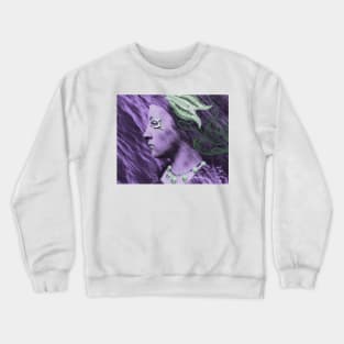Violet Mermaid Crewneck Sweatshirt